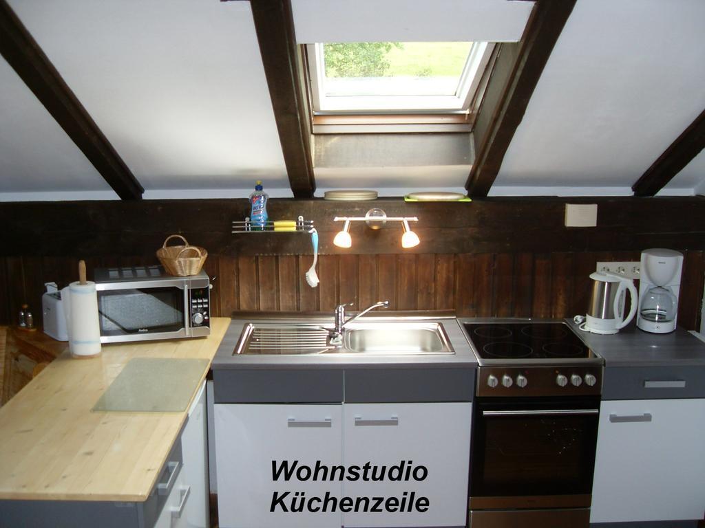 Gaestehaus Buendge Kamschlacken Buitenkant foto