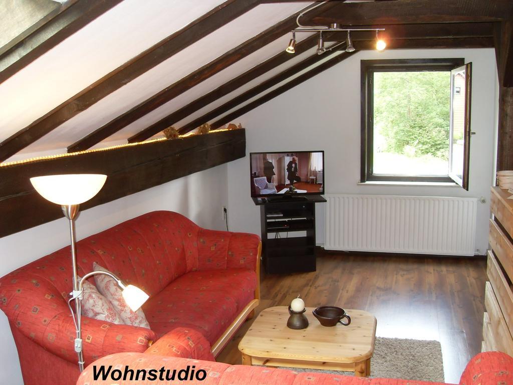 Gaestehaus Buendge Kamschlacken Buitenkant foto