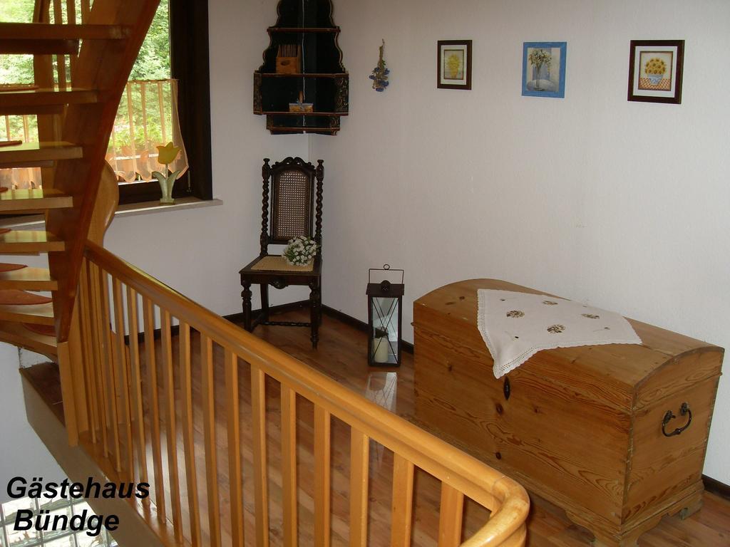 Gaestehaus Buendge Kamschlacken Buitenkant foto